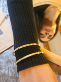 Brazalete Acero Piedras