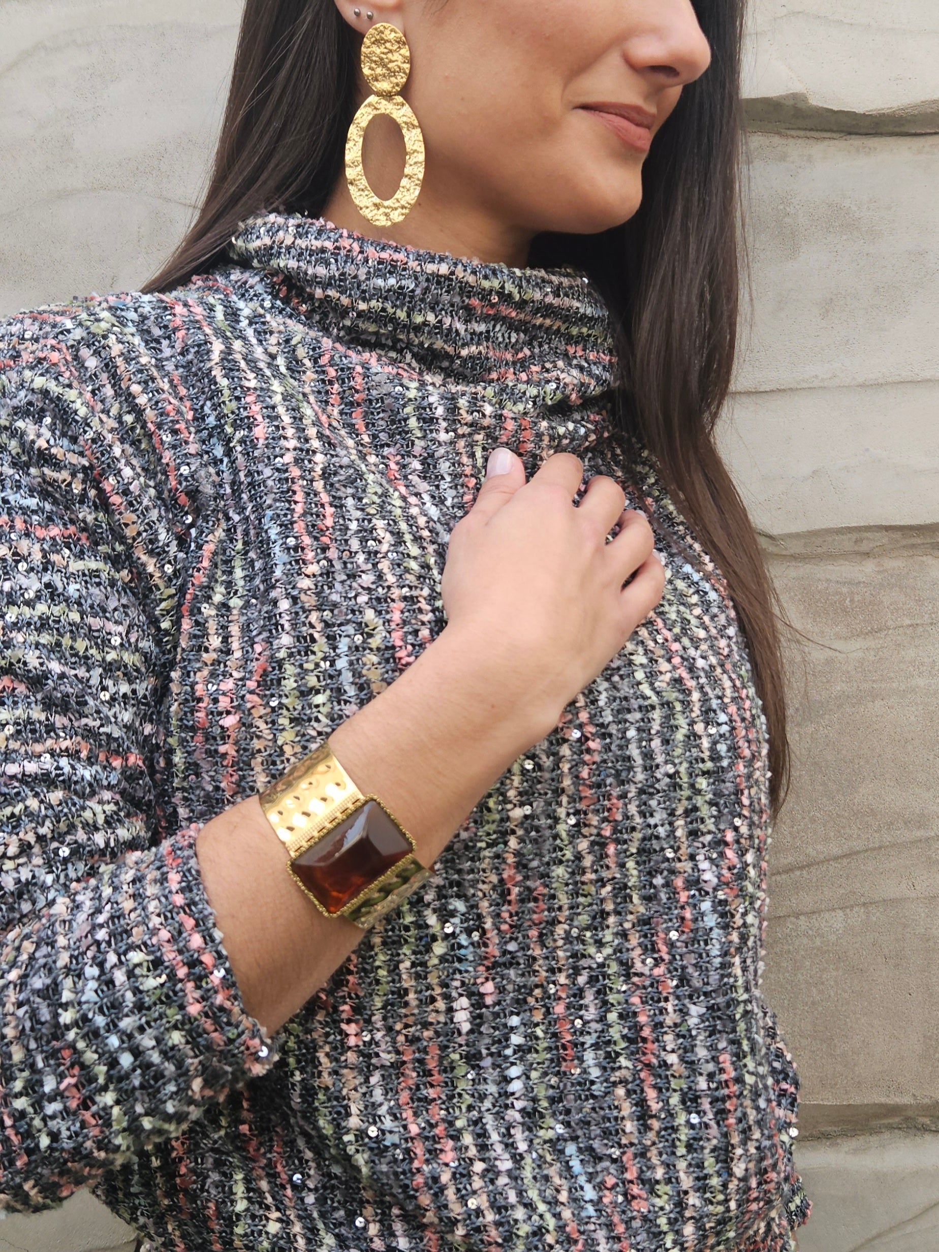 Brazalete Piedra Rectangular
