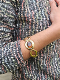Brazalete Resina Marrón