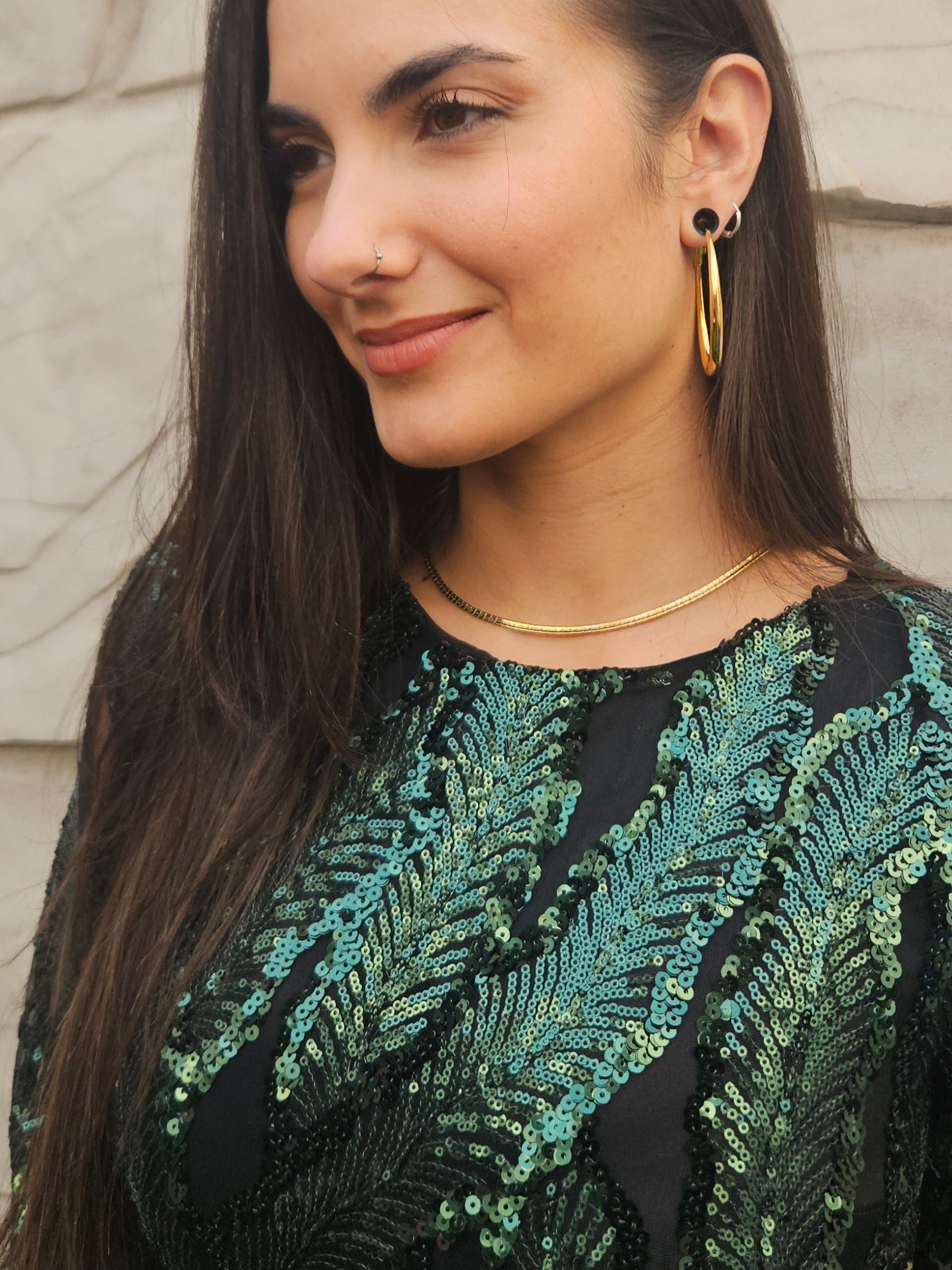 Pendientes de Acero Aros