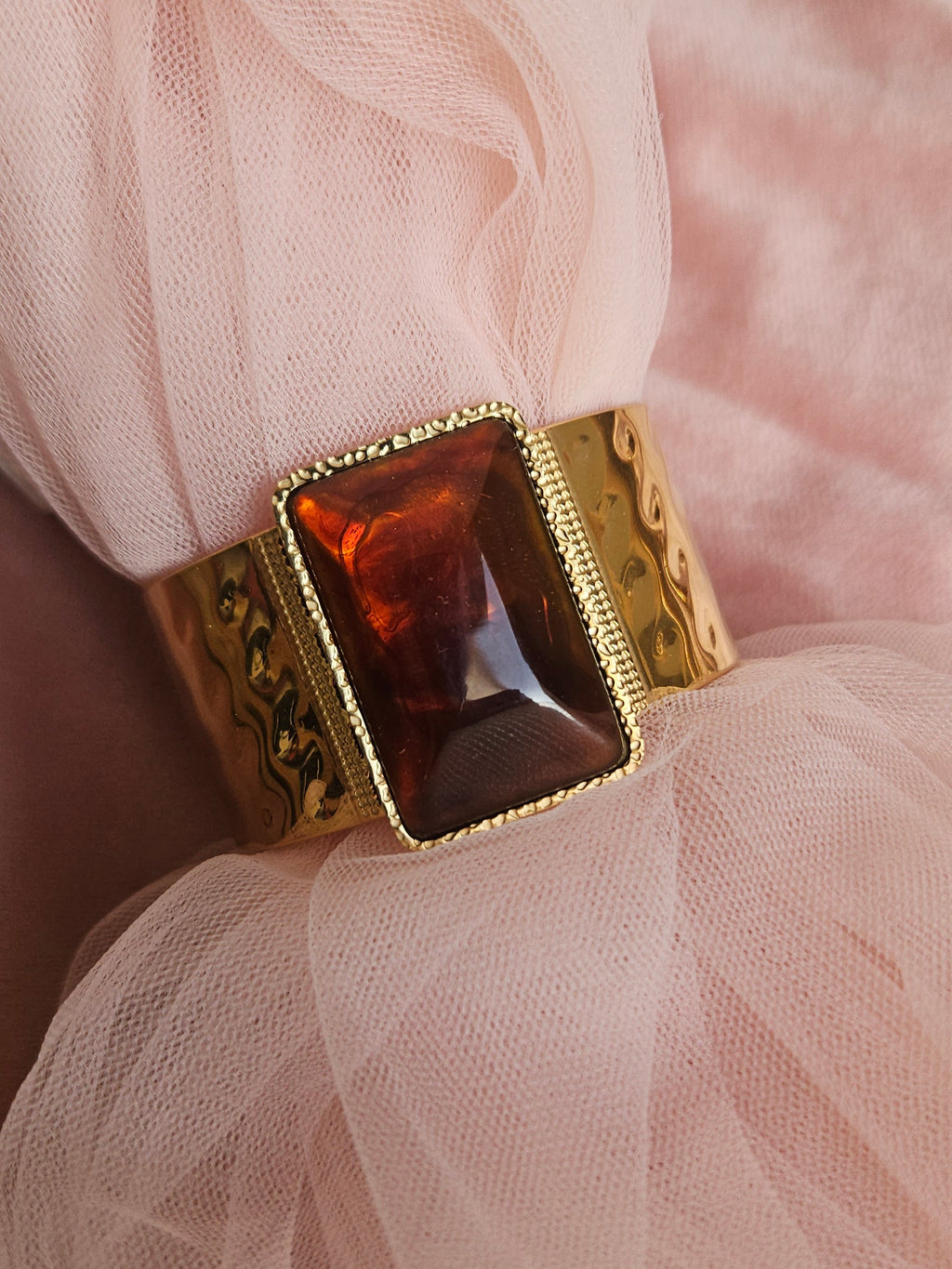 Brazalete Piedra Rectangular