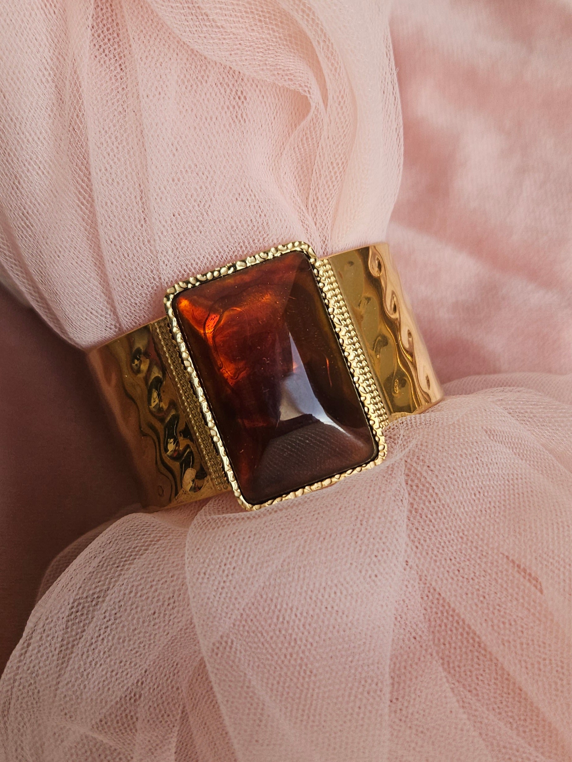 Brazalete Piedra Rectangular