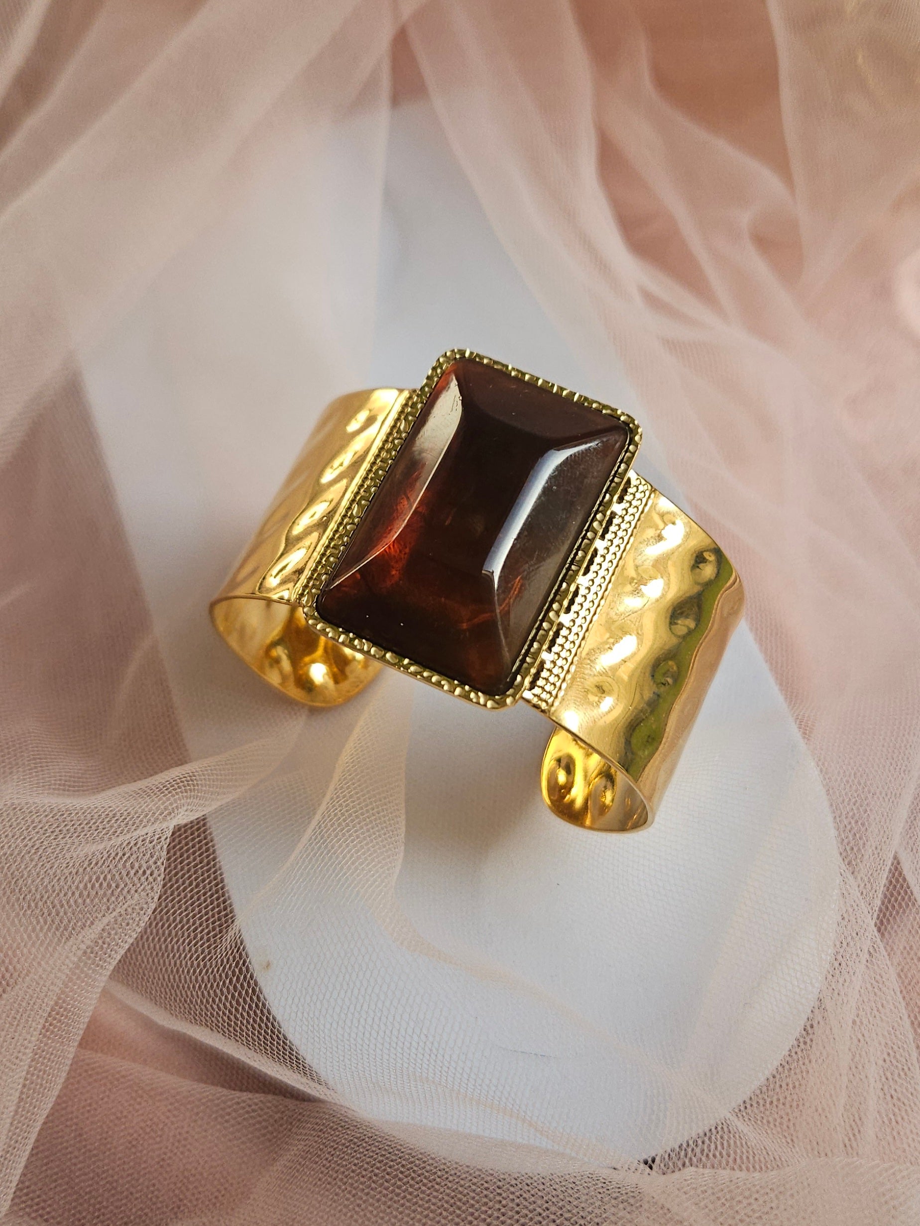 Brazalete Piedra Rectangular