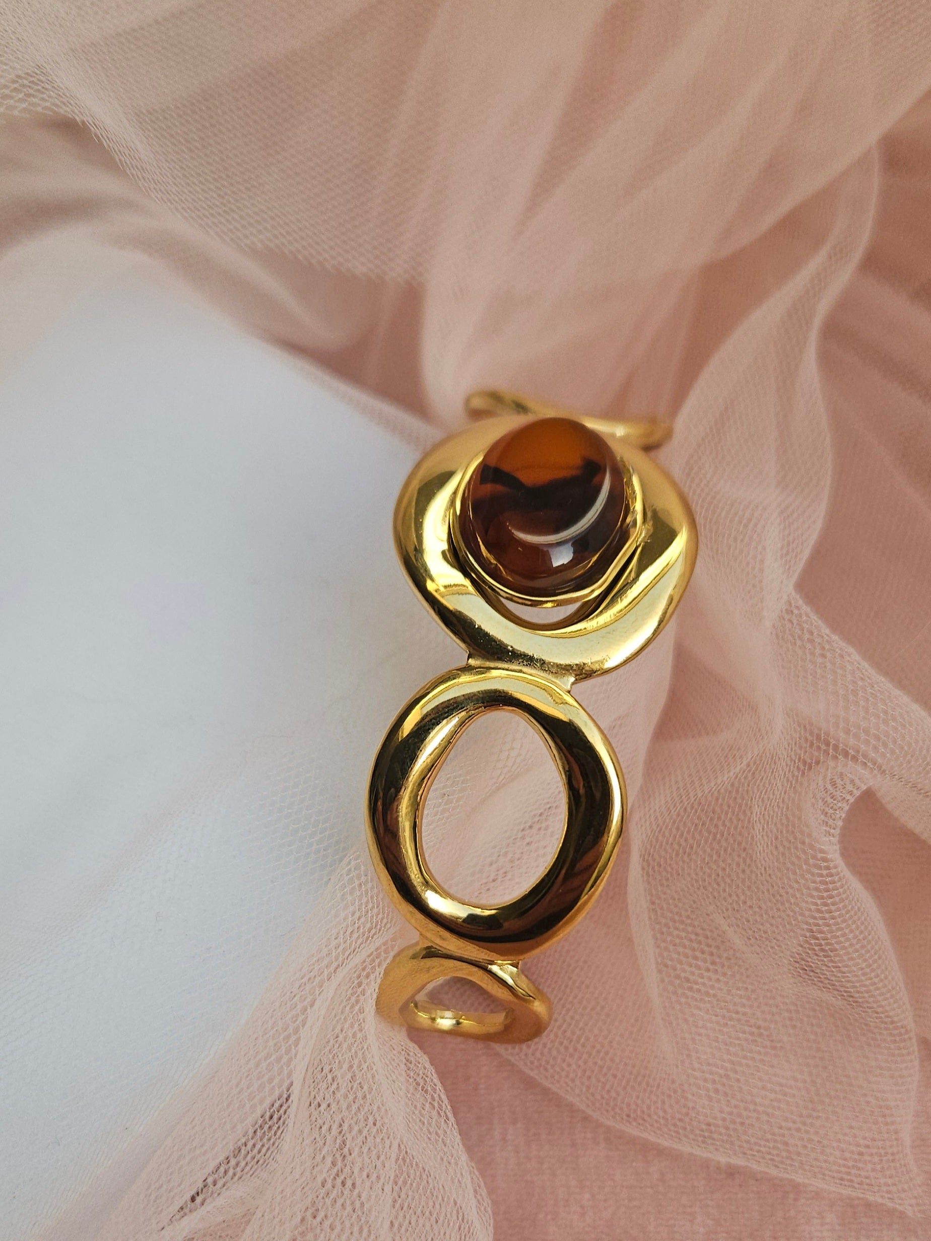 Brazalete Resina Marrón