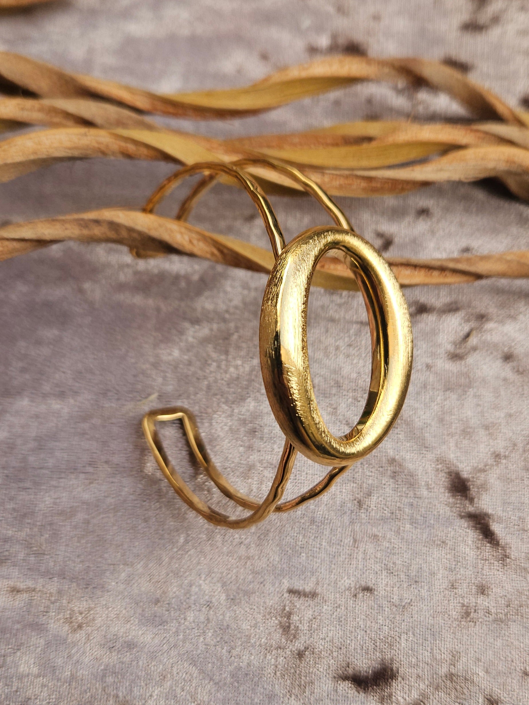 Brazalete Acero Rígido Óvalo