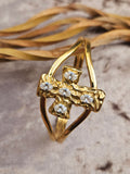 Brazalete Acero Cruz