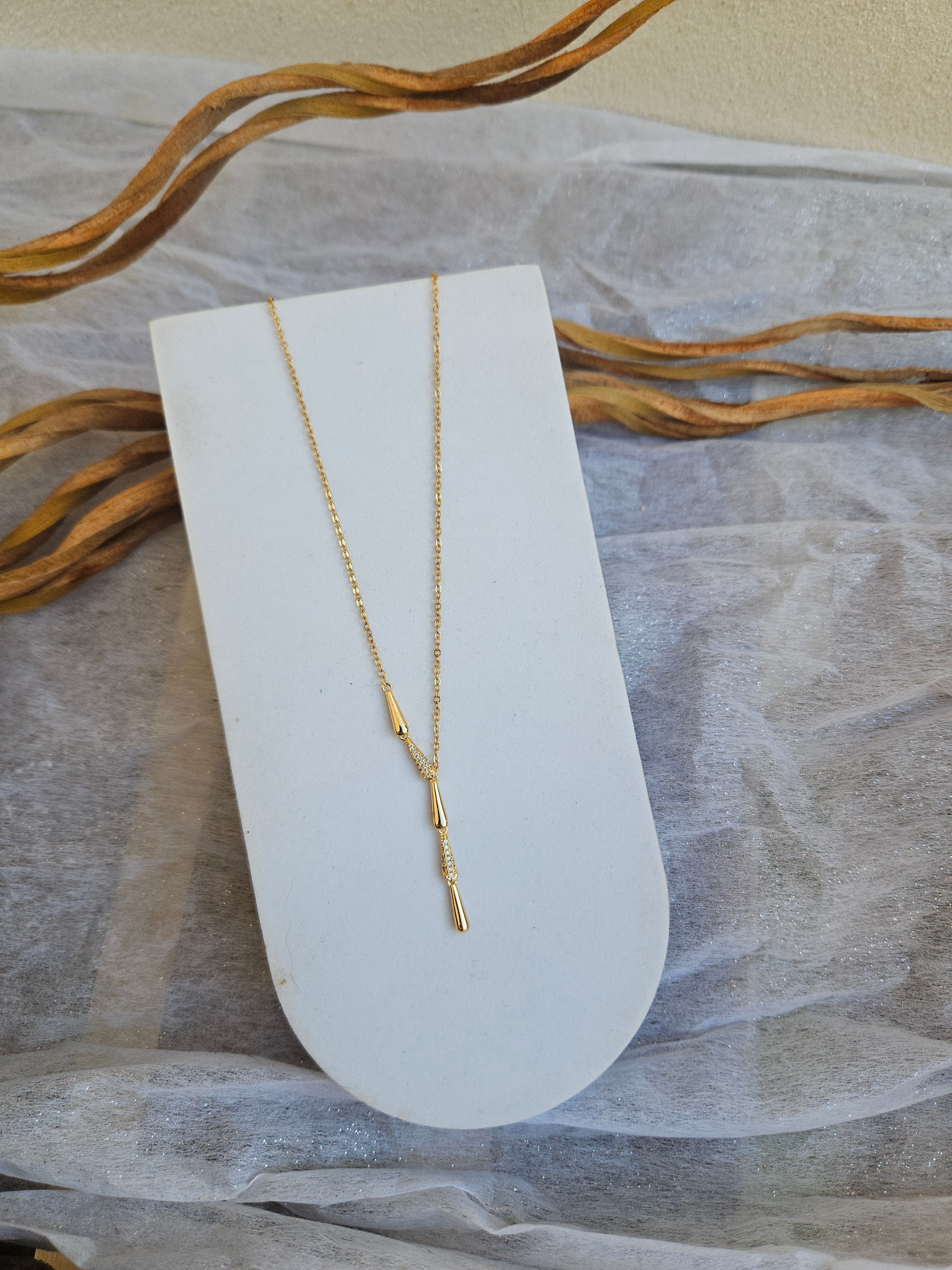 Collar Acero Gargantilla strass