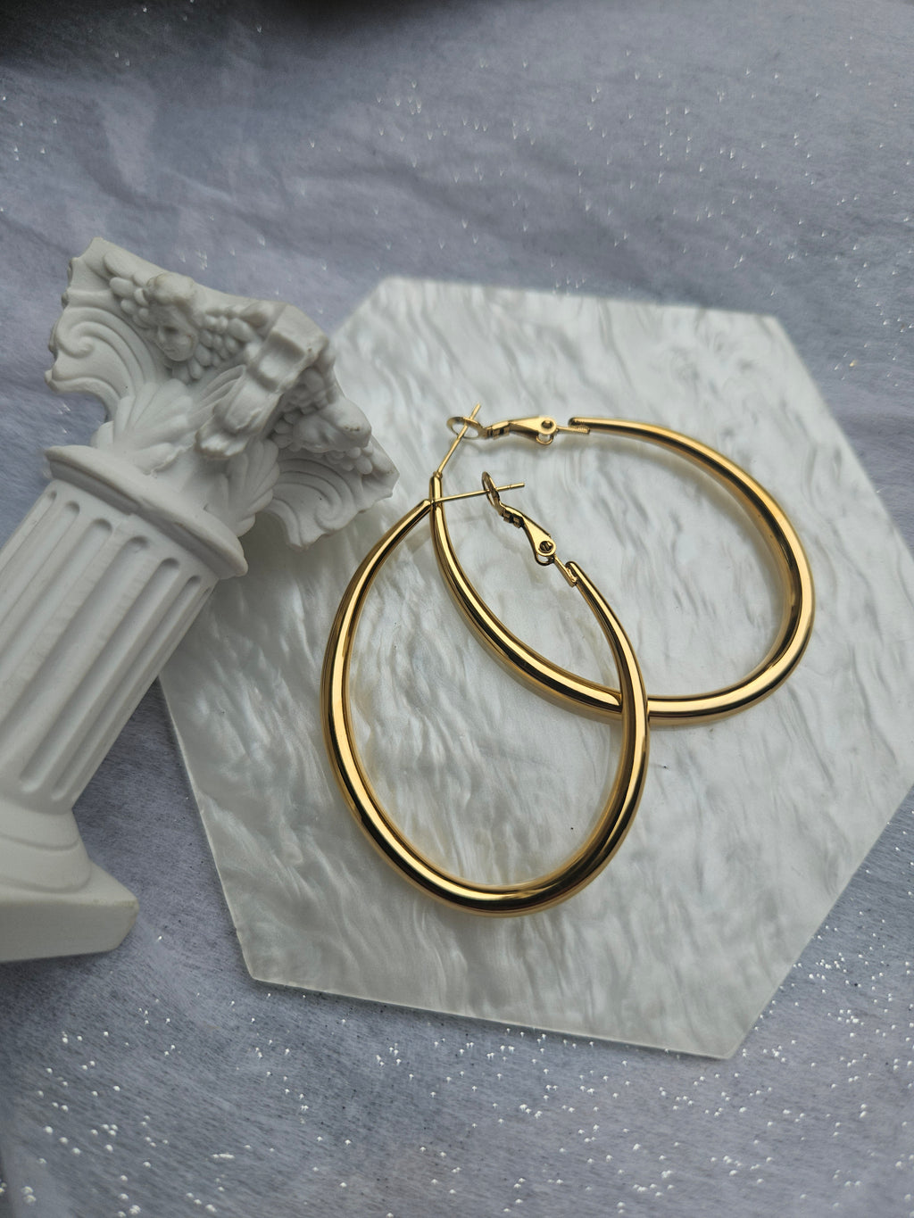 Pendientes de Acero Aros
