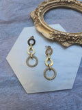 Pendientes de Acero triple Aro