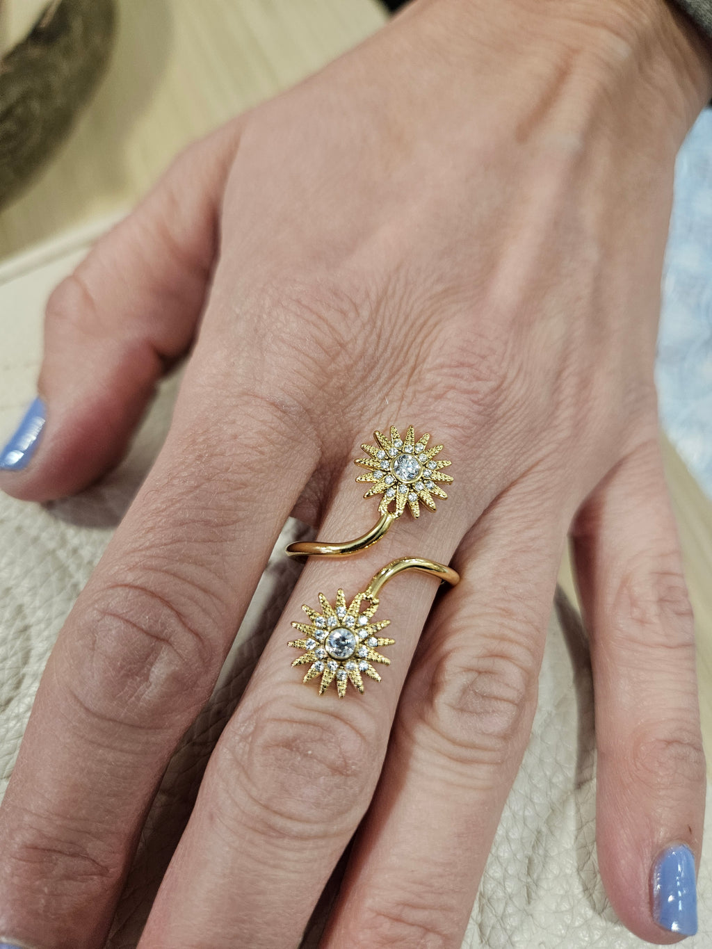Anillo Acero Soles