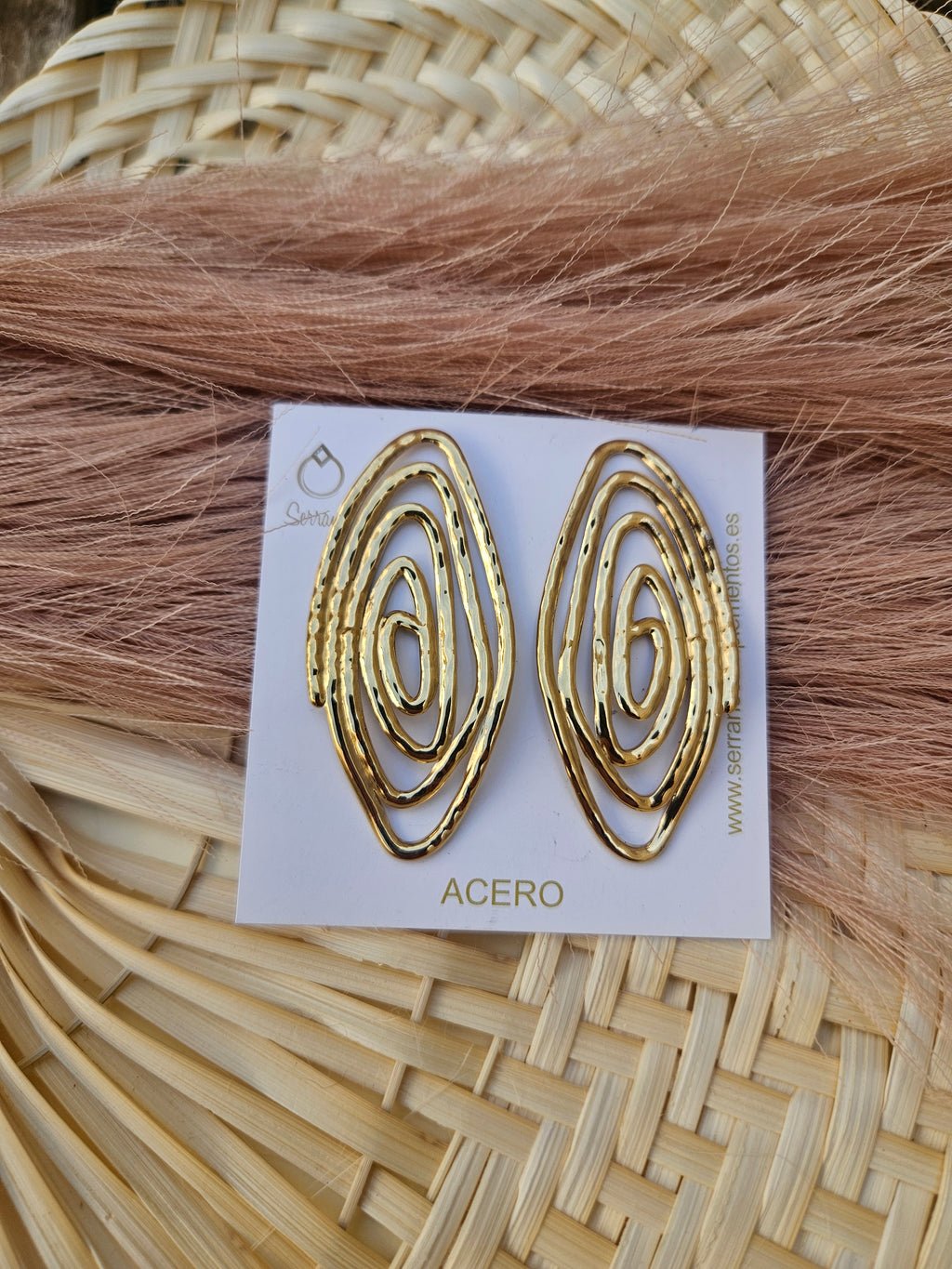 Pendientes de Acero Espiral
