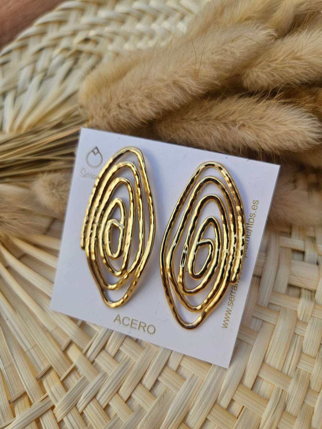 Pendientes de Acero Espiral